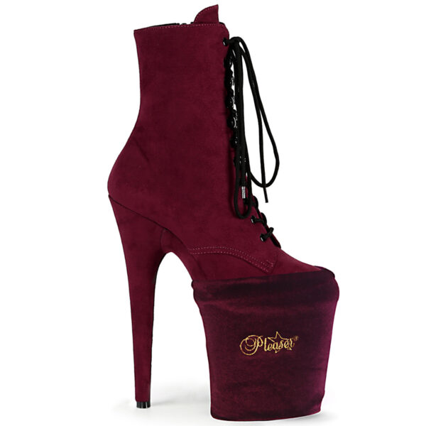 protezione scarpe poledance pleaser rosso velluto